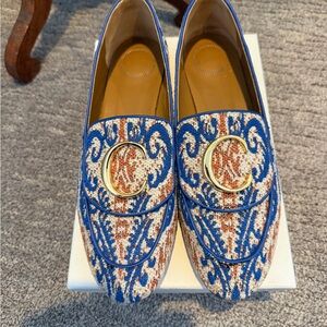 Chloe Jacquard Barocco C Loafers
